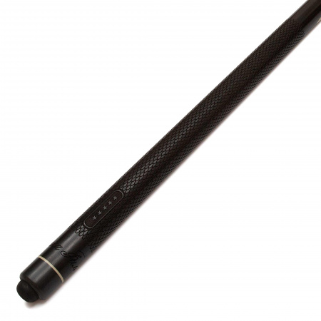 Бильярдный кий укороченный Black 133 см (граб, черный граб), цельный